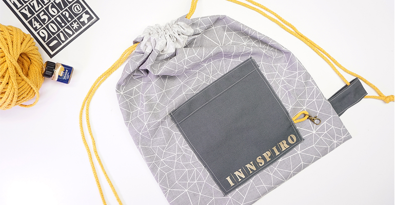 Cómo coser una mochila textil de forma muy fácil y sencilla