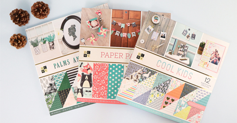 Lanzamos los nuevos papeles DCWV para scrapbooking by American Crafts