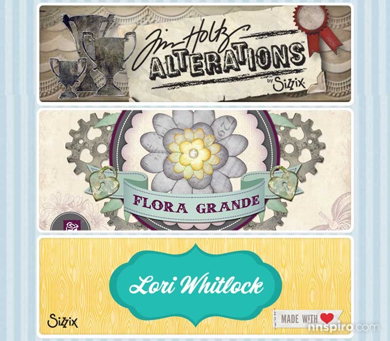 Novedades Sizzix julio