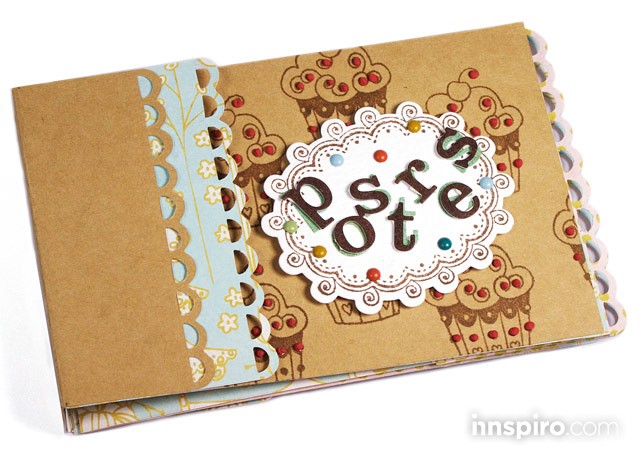 Taller mini álbum Cakes - Scrap, Mix Media.