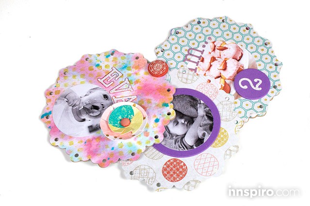 Taller mini álbum Scrap - Mix Media.