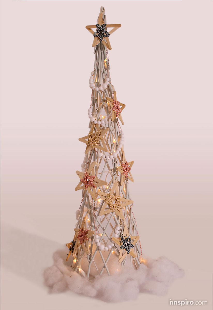 Estrellas y guirnaldas