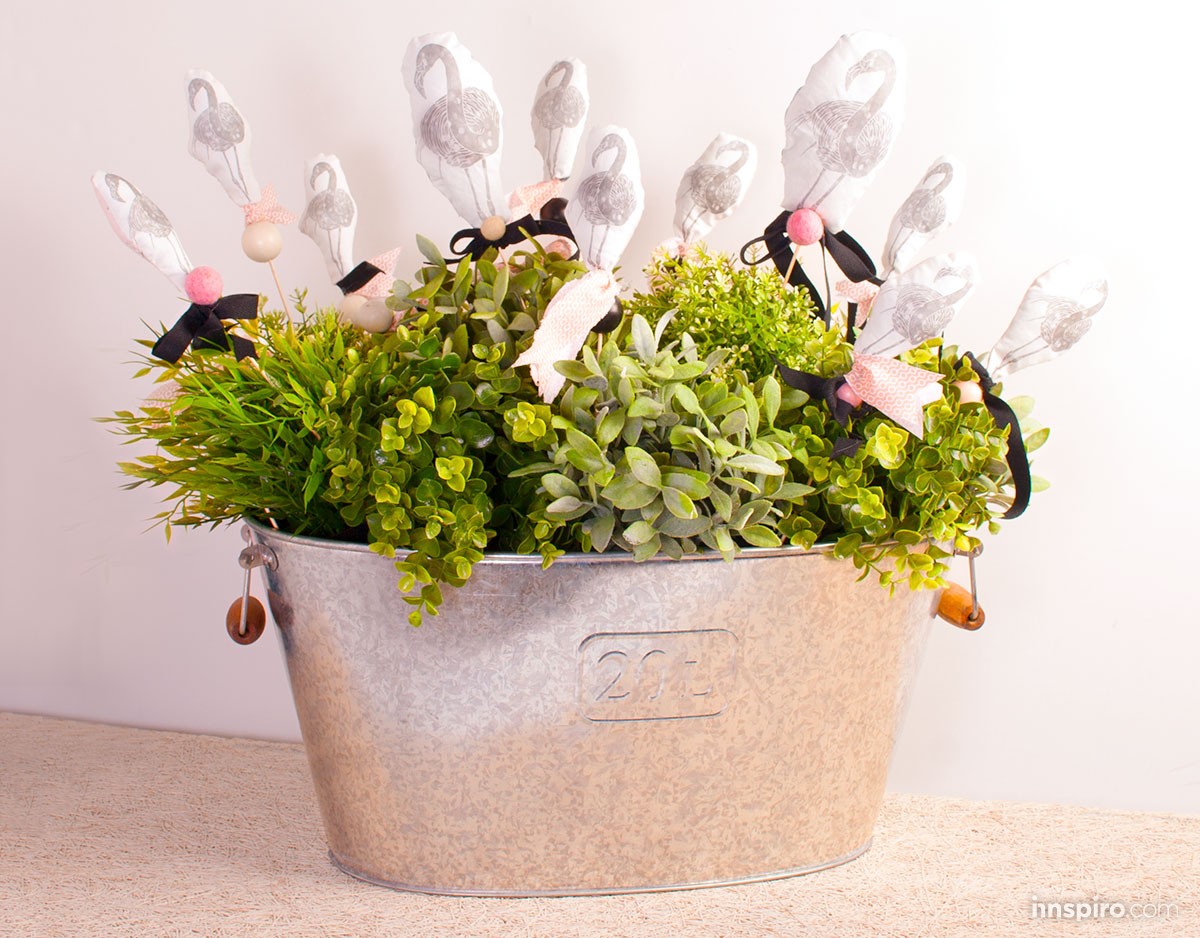 ¡Transfiriendo flamingos!