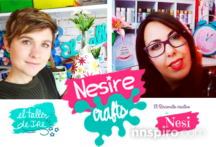 Talleres DIY con bloggers y productos Innspiro en Creativa Barcelona