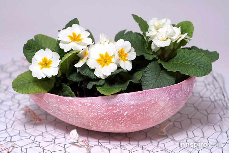 Centro de mesa, huevo de pascua