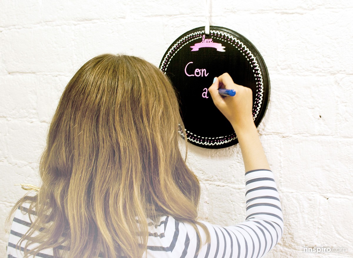 Y sin pintura de pizarra