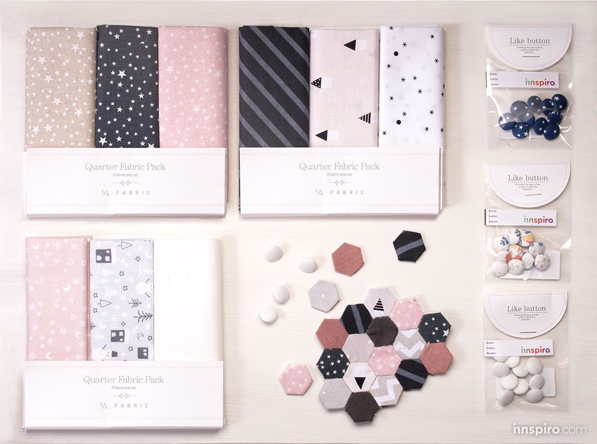 ¡Tú regala patchwork, nosotros te regalamos botones!