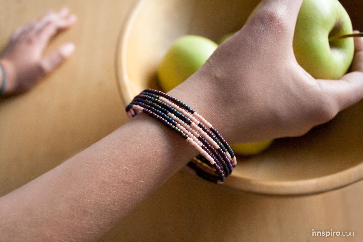 Pulsera rocalla Toho