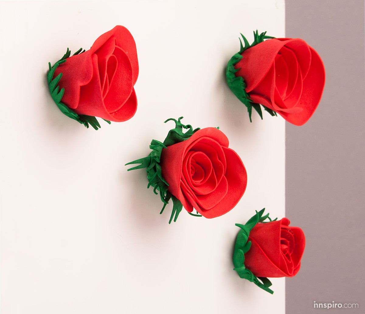 Rosas con imán