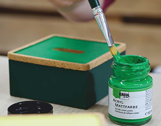 Pintura acrílica mate