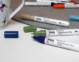 Rotuladores vidrio y porcelana