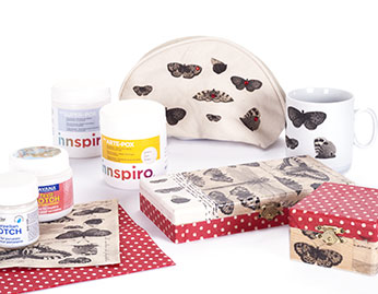 Colles pour découpage avec serviettes