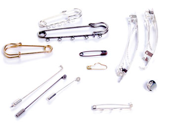 Epingles de sûreté, broches, clips, pin�s