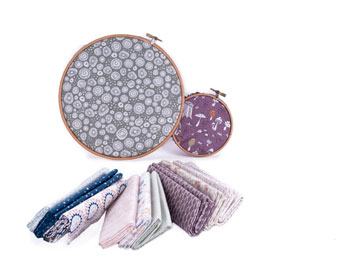 Tissu pré−coupé: Quarter pack