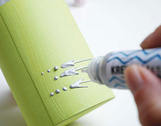 Pintura creación efectos metálica