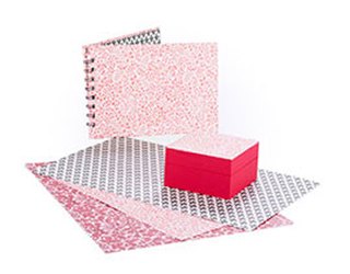 Papel para decoupage/encuadernación