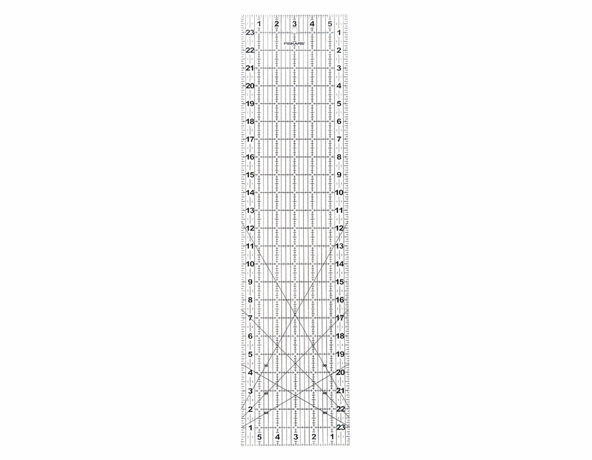 1023902 Regla acrilica plegable Fiskars