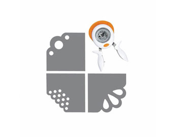 1024422 Troqueladora de esquinas 3 en 1 SQUEEZE PUNCH encaje Fiskars - Ítem2