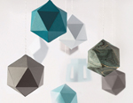 1059566 Plantilla para crear en papel formas 3D paper gems- Modelo Geoda Fiskars - Ítem2