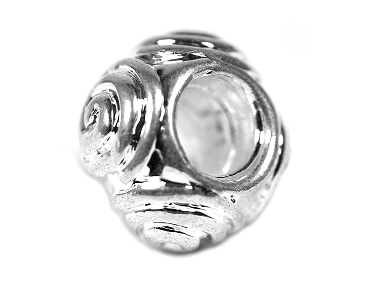Z11107 11107 Perle metallique avec filet DO-LINK spirales Innspiro