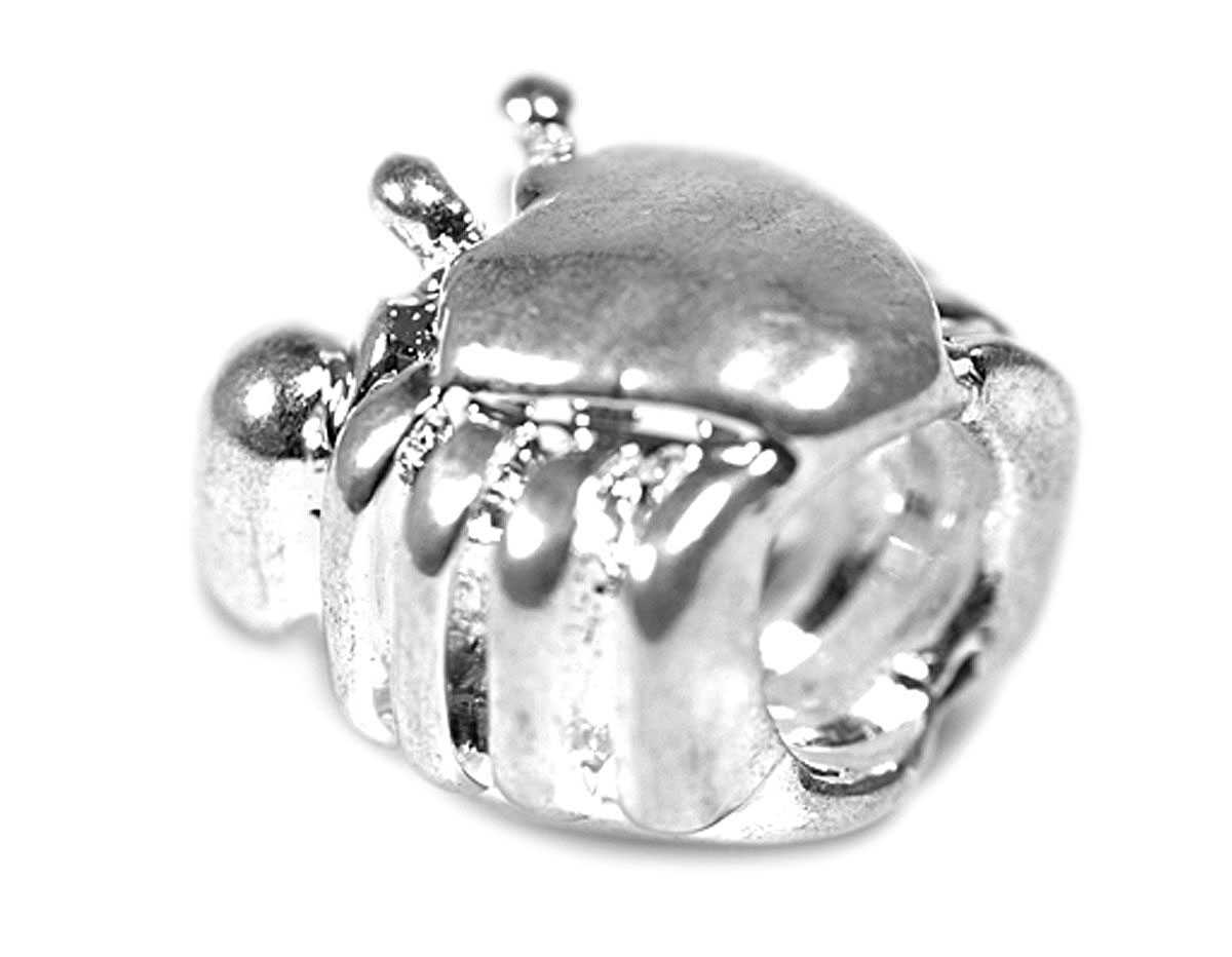 Z11125 11125 Perle metallique avec filet DO-LINK crabe Innspiro