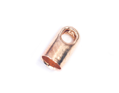 12025 A12025 Terminal metallique tube anneau dore Innspiro - Article