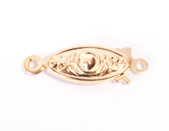 12116 A12116 Fermoir metallique collier ovale dore Innspiro - Article