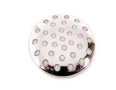 A12367 12367 Base anillo metalico para coser con agujeros plateado Innspiro - Ítem