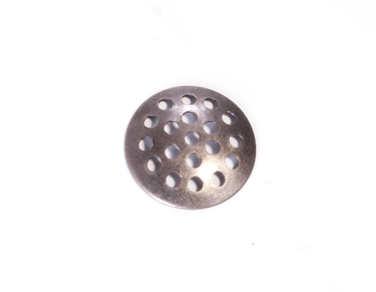 12565 A12565 Base anillo metalico para coser con agujeros plateado envejecido Innspiro