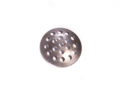 12565 A12565 Base anillo metalico para coser con agujeros plateado envejecido Innspiro - Ítem
