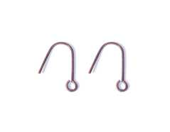 A12648 12648 Boucles d oreilles metalliques crochet hippie ouvert simple cuivre vieilli Innspiro - Article