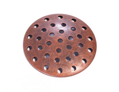 A12769 12769 Base bague metallique pour coudre avec trous cuivre vieilli Innspiro - Article