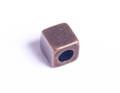 A12834 12834 Perle laiton cube dore vieilli Innspiro - Article