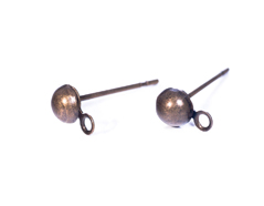 A12897 12897 Boucle d oreilles metallique anneau dore vieilli Innspiro - Article