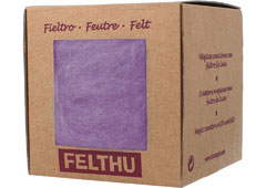 1413 Fieltro de lana lila claro Felthu - Ítem