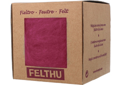 1415 Fieltro de lana rosa fuerte Felthu - Ítem