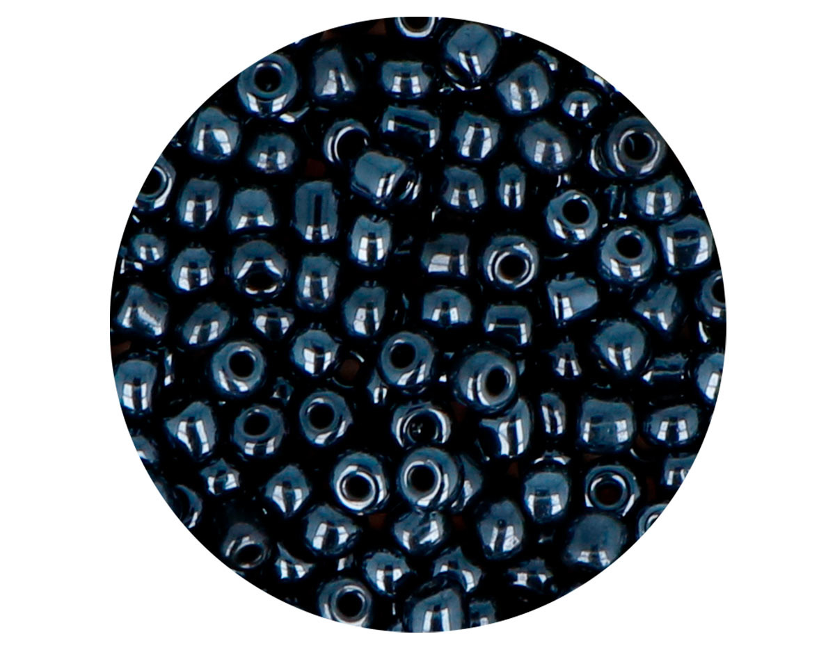 14318 Rocaille de verre ronde eclat metallique iridescent titane 3 8mm 09gr Tube Innspiro