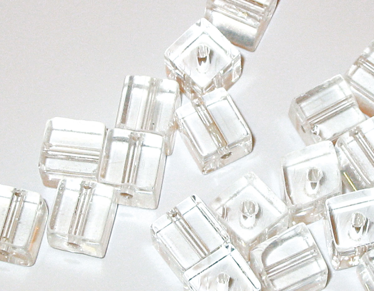 14400 B14400 Z14400 14420 Z14420 14440 Z14440 Perle de verre cube transparent Innspiro