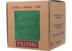 1441 Feutre de laine vert caribe Felthu - Article