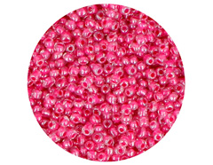 14646 Rocaille de verre ronde couleur interieur bordeaux 2 3mm 09gr Tube Innspiro - Article