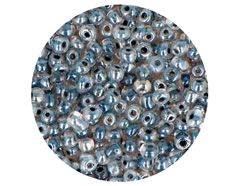 14657 Rocaille de verre ronde couleur interieur noir 3 0mm 09gr Tube Innspiro - Article