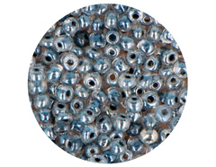 14667 Rocaille de verre ronde couleur interieur noir 3 8mm 09gr Tube Innspiro - Article