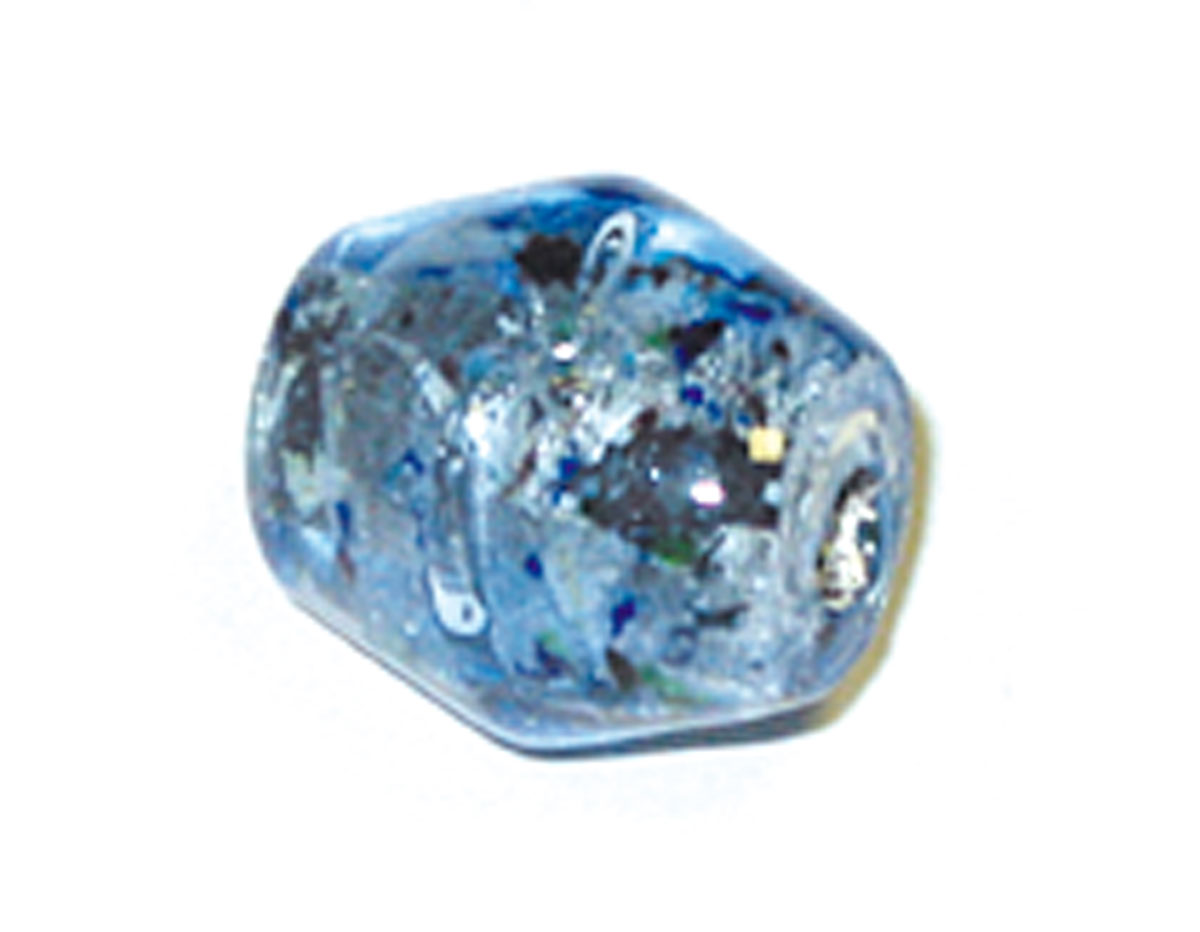 15149 Z15149 Perle en verre forme transparente bleu ciel Innspiro