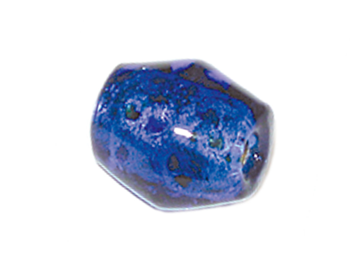 15150 Z15150 Cuenta de vidrio forma transparente azul marino Innspiro