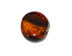 15193 Z15193 Perle en verre disque transparent ambre Innspiro - Article