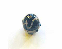 15235 Z15235 15235- Perles verre brillant -Ronde avec relief- Innspiro - Article