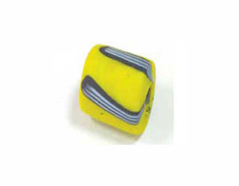 Z15306 15306 15306- Perles verre glace -Cube raye- Innspiro