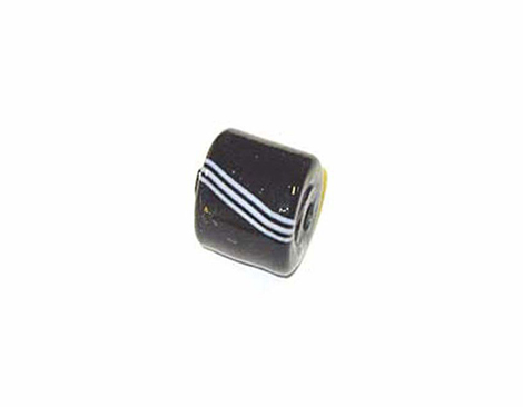 15315 Z15315 15315- Perles verre brillant -Cube raye- Innspiro