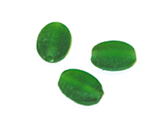 15433 Z15433 Perle en verre pierre ovale glacee vert Innspiro - Article