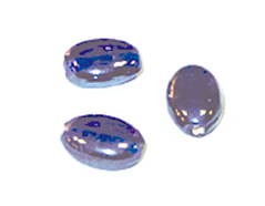 15440 Z15440 Cuenta de vidrio piedra ovalada transparente azul marino Innspiro - Ítem